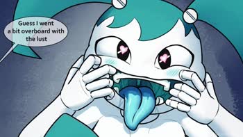 Mommag's Blue-Haired Robot Girl Gets Upgraded for Hardcore Sex