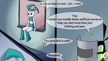 Mommag's Blue-Haired Robot Girl Gets Upgraded for Hardcore Sex