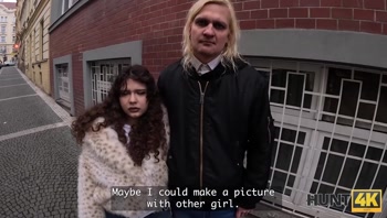 HUNT4K. Please, film how your Girlfriend Sucks a Stranger's Dick