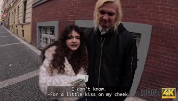 HUNT4K. Please, film how your Girlfriend Sucks a Stranger's Dick
