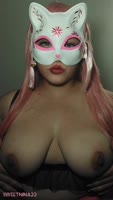 Sweet Nina 22's Hands-On Exploration of Her Luscious Latina Breasts
