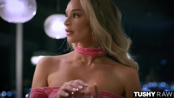 TUHSYRAW One cock isn't enough for DP-loving blonde Emma