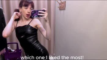Mira Milik's Sizzling Summer Strip Tease in the Fitting Room