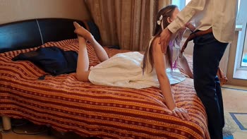 GrustinaNectaria - Grustina's Blushing Bride BJ & Doggy Style