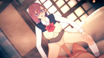 ParadeHentai - Ririsa Amano's Seductive Ride: Uncensored 60FPS Cartoon Delight