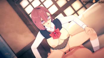 ParadeHentai - Ririsa Amano's Seductive Ride: Uncensored 60FPS Cartoon Delight