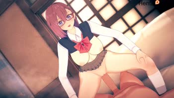 ParadeHentai - Ririsa Amano's Seductive Ride: Uncensored 60FPS Cartoon Delight