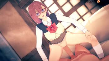 ParadeHentai - Ririsa Amano's Seductive Ride: Uncensored 60FPS Cartoon Delight
