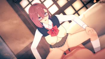 ParadeHentai - Ririsa Amano's Seductive Ride: Uncensored 60FPS Cartoon Delight