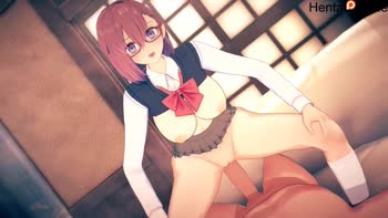 ParadeHentai - Ririsa Amano's Seductive Ride: Uncensored 60FPS Cartoon Delight