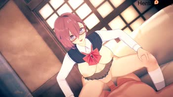 ParadeHentai - Ririsa Amano's Seductive Ride: Uncensored 60FPS Cartoon Delight