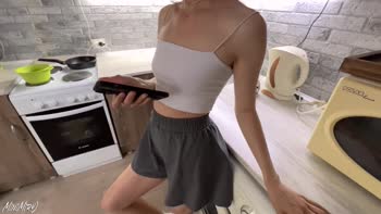 MiniMiry's Taboo Rent Payment: Teen (18+) Babe's POV Doggystyle & Cowgirl
