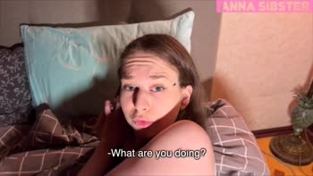 Anna Sibster's Cheating Roleplay: Phone Sex with a Shaking Orgasm