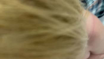 Zplash TV's Sizzling POV Blowjob: Blonde Colombian Milf Swallows
