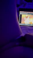 CandyLed's Cozy Solo Session: Masturbating to Anime Hentai Delights