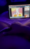 CandyLed's Cozy Solo Session: Masturbating to Anime Hentai Delights