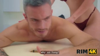 RIM4K. We had so much fun with rimming during massage