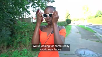Zaawaadi's Wild Woodland Whopper: Outdoor Interracial Romp