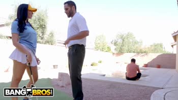 l Starr's Secret Affair with Golf Instructor - Big Tit, Big Ass Bang