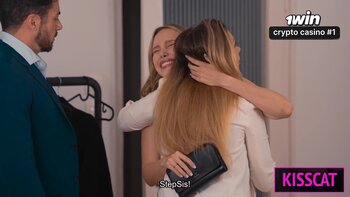 Amalia Davis Seduces Step Bro Kis in Shared Bed while Aunty Guards the Door