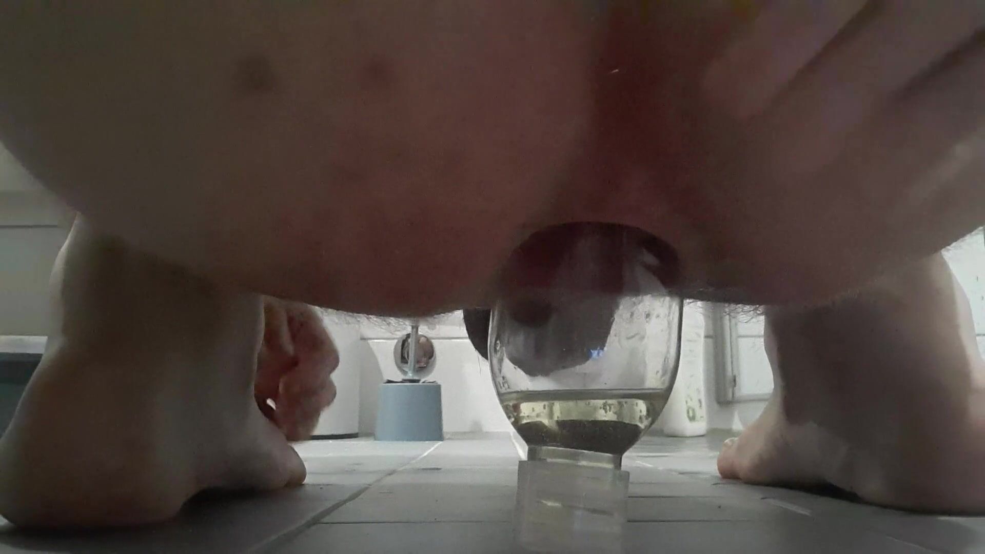 Goth Girl Creamy Sissy Pussy Squirting and Gaping on a Huge Thick Dildo - KinkySky18