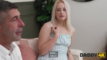 DADDY4K. She calls him Daddy in an unexpected situation