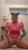 RaychelLittle's Anal Dildo Ride as Sissy Femboy