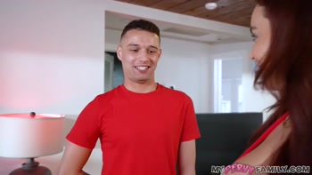 Ho Ho Holy SHIT, My Stacked Stepmom Let Me Fuck Her Asshole For XXX-Mas - MyPervyFamily