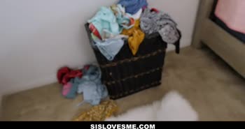Gina Valentina's Panty Tease Ignites Brotherly Lust