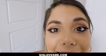 Gina Valentina's Panty Tease Ignites Brotherly Lust