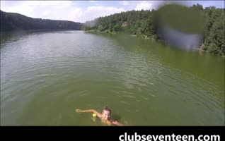 teen (18+) girls a GoPro and a boat house