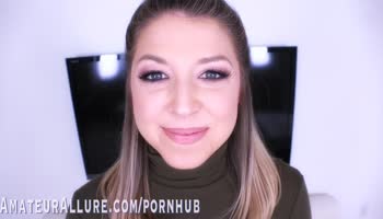 Taylor Sands Teases with POV Blowjob & Handjob