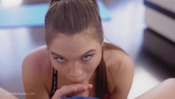 Elizabeth T's Steamy Workout: POV Hardcore Blowjobs & Doggy Style