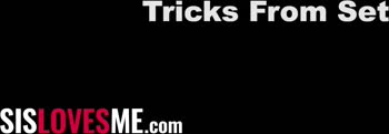 Luna Mills' Lucky Break: Stepbrother Seduces Busty Stepsis