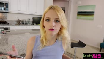 Kate Bloom's Stepbrother Seduction: Sofa Orgy Unleashed