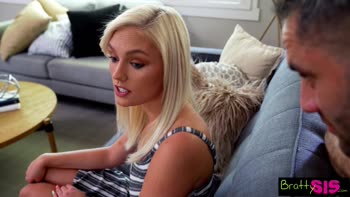 Damon Dice's Step Fantasy: Petite Blonde Stepsis Gets Rough