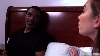 Bailey Base Practices Her Skills On A Massive BBC