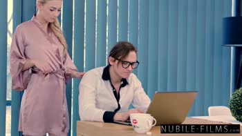 Jenny Wild's Sultry Seduction: Petite Blonde Satisfies Her Man's Big Cock