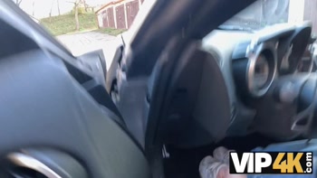 VIP4K. She showed me her Tits in Public, and I sold them a Car