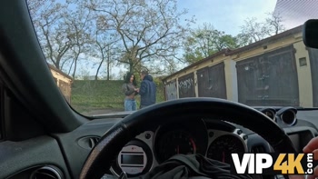VIP4K. She showed me her Tits in Public, and I sold them a Car