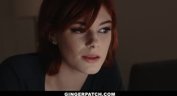 Ava Little's Fiery Fling: Petite Ginger Teen (18+) Gets Creampied