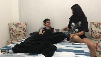 MAFELAGOANDCARLO - Carlo's Step Sis Surprises Him in POV Masturbation Session