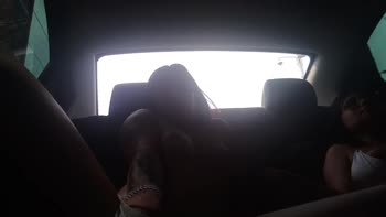 Niky_star's Scorching Uber Ride: Latin Lesbians in Public Orgasm