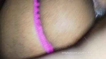 Papifire100's Tiny Ebony Delight Goes Bareback