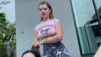 SkinLovers' Big Tit Step Sister Yoga Seduction