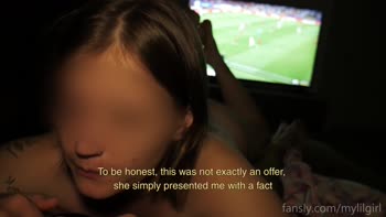 mylilgirlofficial - My Lil Girl Steals The Show With A Sizzling Euro Cup BJ
