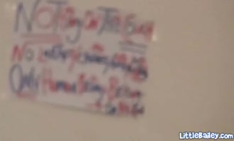 Petite Teen (18+) Sensation LittleBailey Teases Then Takes It All
