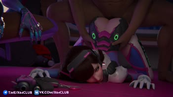 Rough Ride with Overwatch's Dva by X64CLUB