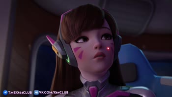 Rough Ride with Overwatch's Dva by X64CLUB
