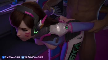 Rough Ride with Overwatch's Dva by X64CLUB